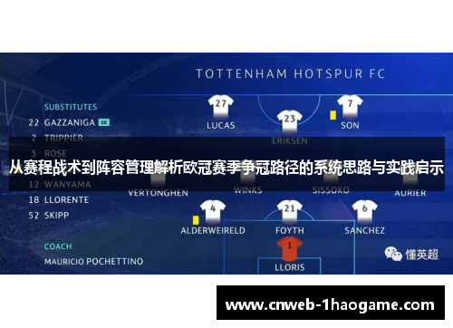 从赛程战术到阵容管理解析欧冠赛季争冠路径的系统思路与实践启示